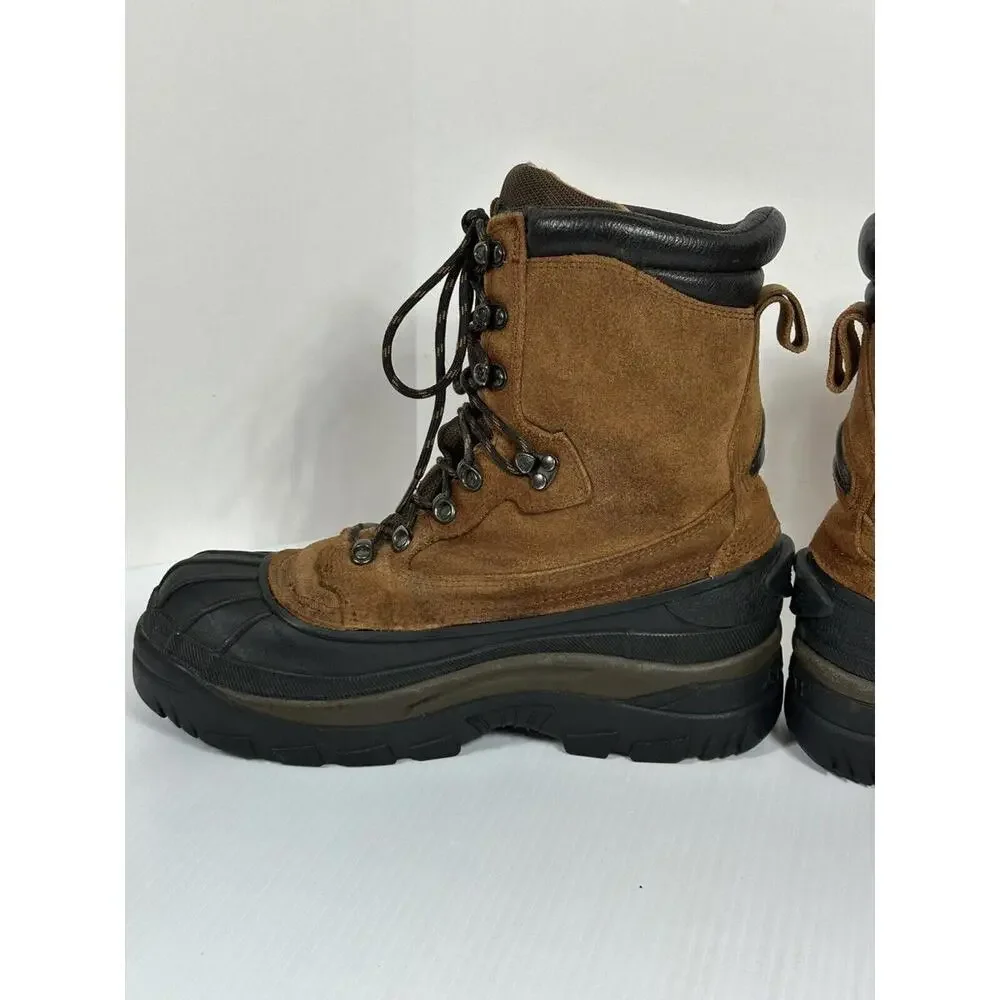 Rocky 7655 Mens Waterproof 600G Thinsulate Ultra Winter Snow Boots Brown 9 M